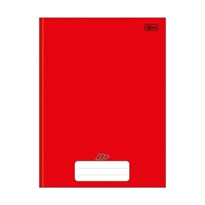 CADERNO BROCHURA UNIV D+ VERMELHO 96F