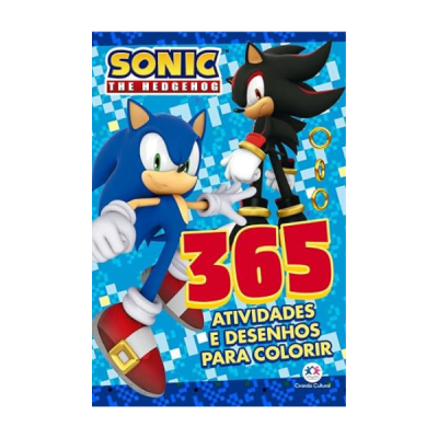 SONIC - 365 ATIVIDADES E DESENHOS PARA COLORIR